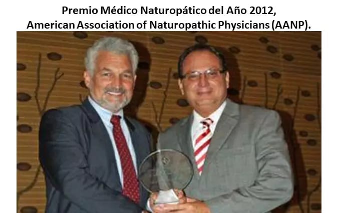 Premio Médico Naturopático 2012 AANP