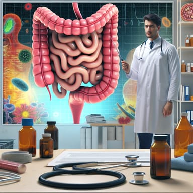 Tratamientos naturales para problemas gastrointestinales como diarrea, acidez estomacal y dolor abdominal crónico.